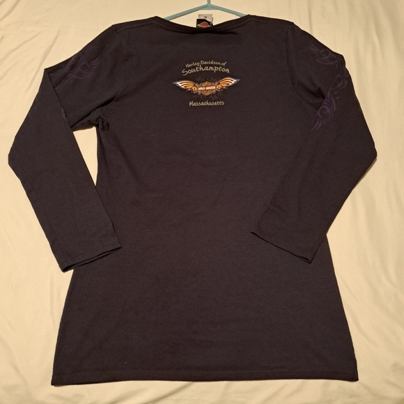 Harley Davidson long sleeved shirt size XL - Picture 3 of 6